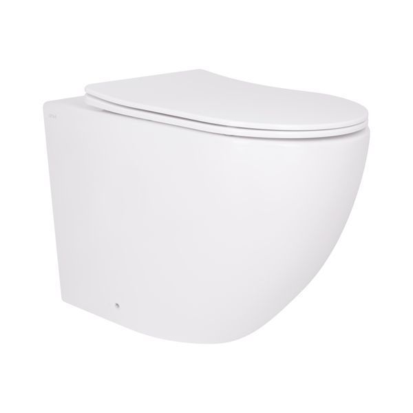 Унітаз підвісний Qtap Robin Ultra Quiet безобідковий з сідінням Soft-close 520x365x365 мм WHITE SD00052888 фото