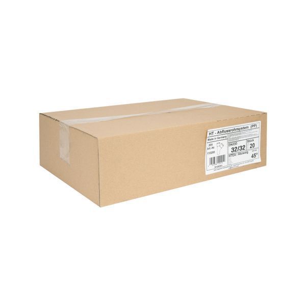 Тройник канализационный Ostendorf-OSMA HT-System PLUS d32/32/32&times;45&deg; SD00057147 фото