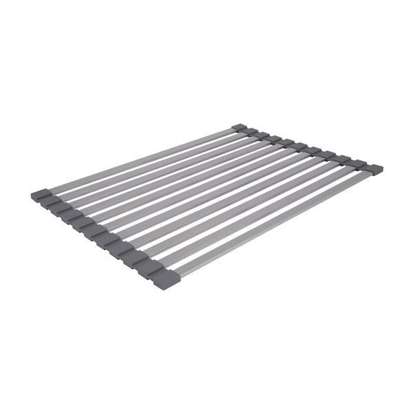 Сушилка на кухонную мойку Lidz Acsis LA13 Gray, плоска основа, для посуды 430х300 мм LDACSLA13GRA49767 SD00055891 фото