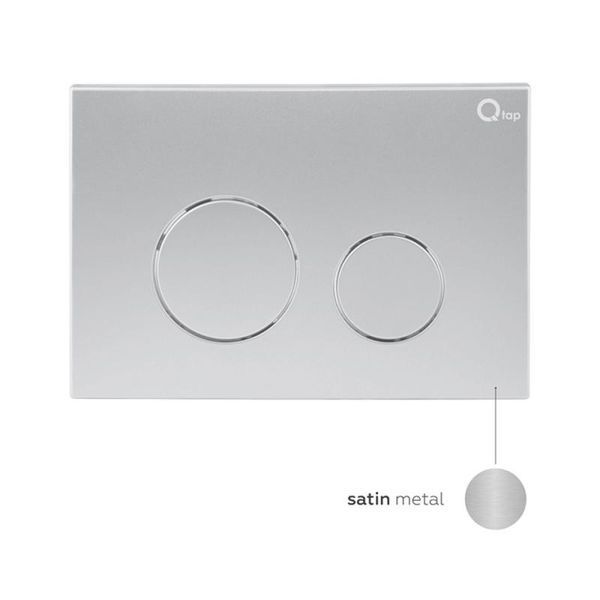 Готовое решение Qtap для ванной комнаты: подвесной унитаз Robin Ultra Quiet 490x365x325 + комплект инсталляции Nest 4 в 1 (круглая клавиша Satin) SD00051269 фото