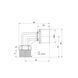 Уголок пресс Icma 26х3/4" НР №404 SD00009831 фото 2