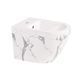 Биде подвесное Qtap Robin 515x370x350 мм, Marble QT13551381GMR SD00054287 фото 1