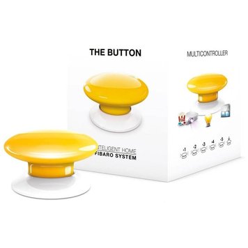 Кнопка управления Z-Wave Fibaro The Button yellow - FGPB-101-4 Fibaro 12781-1 11250/12781 фото