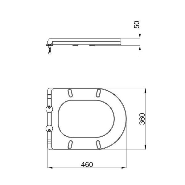 Сиденье для унитаза Qtap (Robin, Scorpio) с микролифтом Slim QT99HY2049W SD00046077 фото