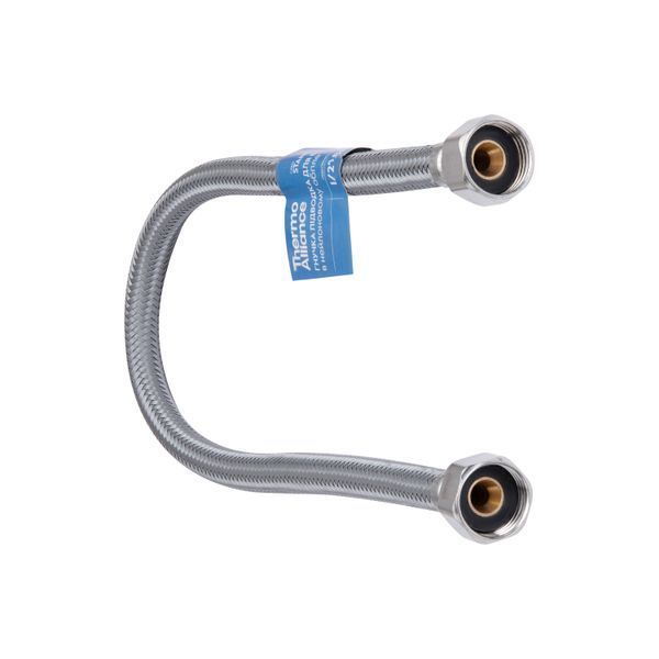 Шланг для воды Thermo Alliance Standart 40 см NYLON 1/2"x1/2" ВВ TAS387W40 SD00052977 фото