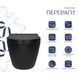 Унітаз підвісний Qtap Robin New Ultra Quiet безобідковий з сидінням Soft-close MATT BLACK QT13332381АSMB SD00052574 фото 8