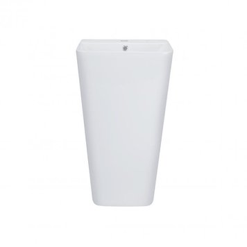 Раковина підлогова моноблок Qtap Tern 440х380х830mm White з донним клапаном QT1711G302W SD00045935 фото