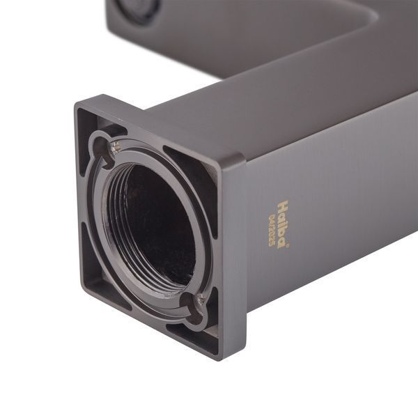 Смеситель для умывальника Haiba Kant 001 Graphite (Цвет графит) (HB9664) HB9664 фото
