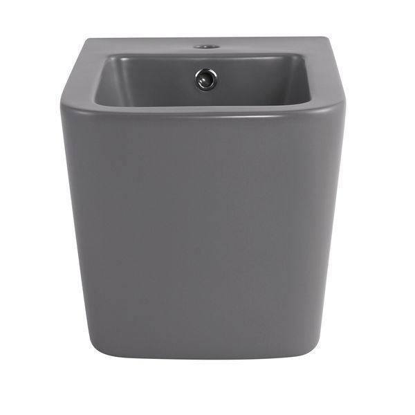 Биде подвесное Qtap Tern 520x350x330 мм, Stone grey QT17551303GSG SD00054293 фото
