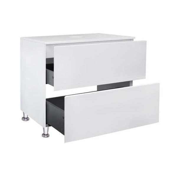 Тумба підлогова Qtap Tern 800х616х469 White зі стільницею QT1780TNL801W SD00045071 фото