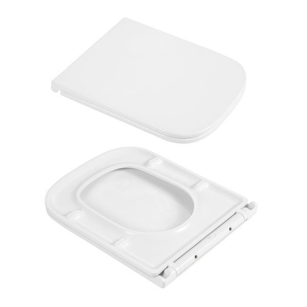 Унитаз подвесной Qtap Gemini Ultra Quiet 485&times;340&times;350 мм, White, с сиденьем Slim Duroplast / Soft-close / Quick Release QTTAU26W49119 SD00055243 фото