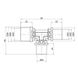 Тройник пресс Icma 20х20х26 №406 SD00009053 фото 2