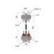 Коллектор латунный с расходомерами и евроконусами Thermo Alliance Standart 1" на 2 выхода TAS235W2E SD00055263 фото 16