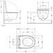 Унитаз подвесной Qtap Taurus Ultra Quiet 515&times;360&times;350 мм, White, с сиденьем Slim Duroplast / Soft-close / Quick Release QTTAU26W49116 SD00055240 фото 16