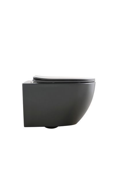 Унитаз подвесной Mixxus Premium ELLIPSE-0309-T1 GRAY 530x360x350mm система смыва TORNADO 1.0 (MP6655) MP6655 фото