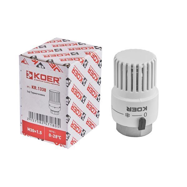 Термоголовка KOER KR.1338 - M30x1.5 (KR5718) KR5718 фото