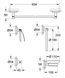 Набір аксесуарів 5 в 1 Grohe Essentials New (40344001) 40344001 фото 6