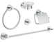 Набір аксесуарів 5 в 1 Grohe Essentials New (40344001) 40344001 фото 1