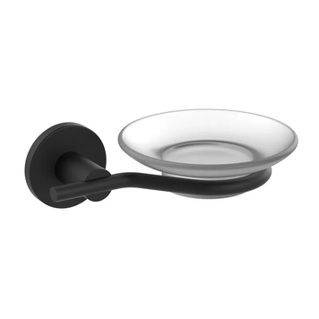 Мильниця настінна Zerix Delux M1302A Black (ZX4646) ZX4646 фото