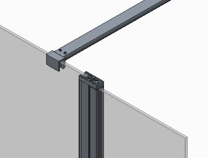 Душевая перегородка Koer SR SP03-30x200-TR-01 Walk-In (двиг. часть) прозрачное стекло Easy Clean 8мм, хром (KR5399) KR5399 фото