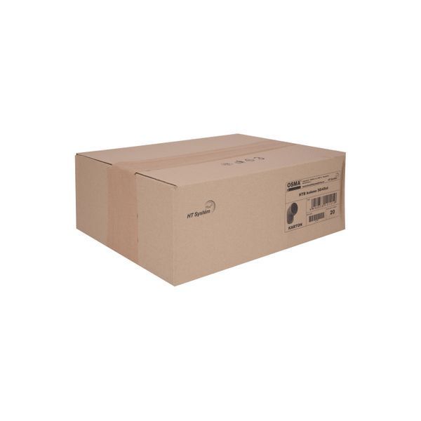 Колено канализационное Ostendorf-OSMA HT-System PLUS d50&times;45&deg; SD00057102 фото