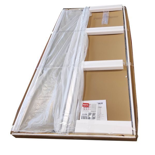 Душевая перегородка Koer SR SP03-30x200-TR-01 Walk-In (двиг. часть) прозрачное стекло Easy Clean 8мм, хром (KR5399) KR5399 фото