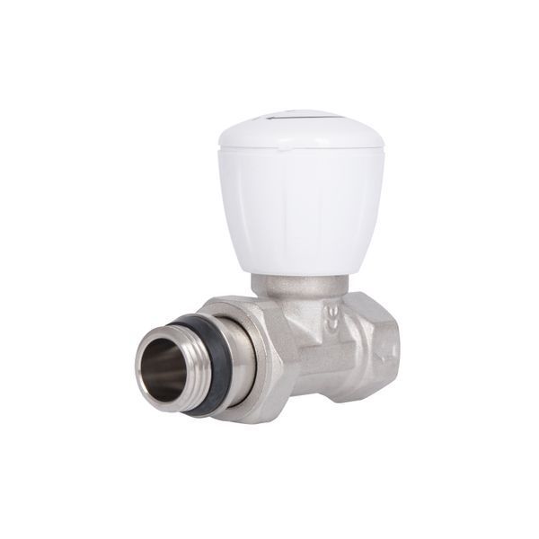 Кран радиаторный Thermo Alliance Standart Powerful 1/2" ВН с антипротечкой прямой SF230W15 SF230W15 SD00021135 фото