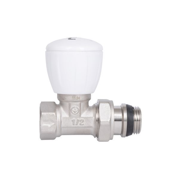 Кран радиаторный Thermo Alliance Standart Powerful 1/2" ВН с антипротечкой прямой SF230W15 SF230W15 SD00021135 фото