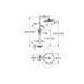 Смеситель для душа отдельно стоящий Grohe Essence (23741001) 23741001 фото 2