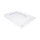 Сиденье для унитаза Qtap (Gemini 520) 448x357x38,5 мм, White, с микролифтом, Slim Duroplast, Quick Release QTSC179W49386 SD00055510 фото 11