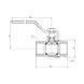 Кран шаровой Thermo Alliance Forte 1/2" ВР для газа (ручка) SF600G15 SD00010581 фото 8