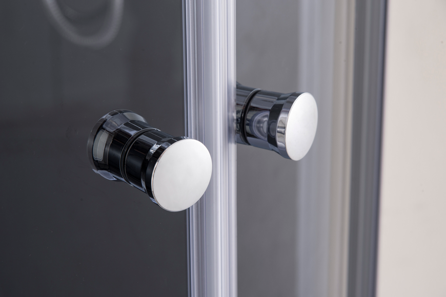 Бокс душевой с гидромассажем Mixxus STRONG SBH01-90x90x215-FB SATIN с высоким поддоном (MI6888) MI6888 фото