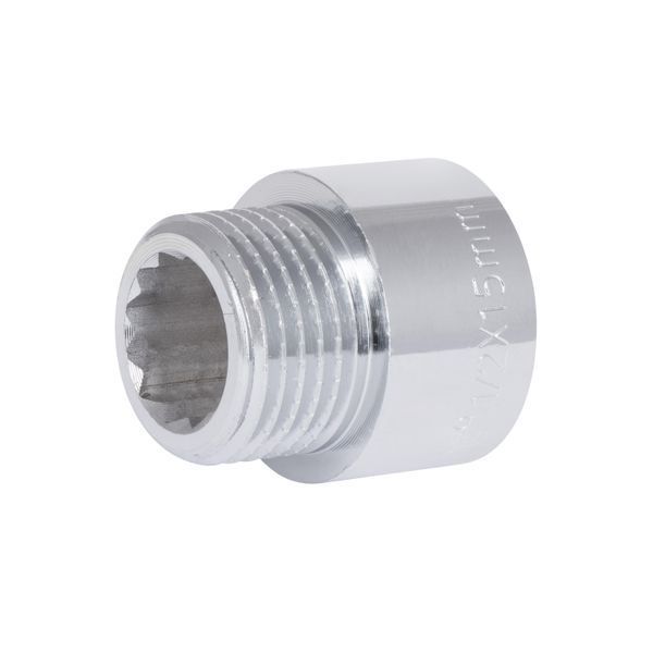 Подовжувач хромований Thermo Alliance Forte 1/2"ВЗ, L=15 мм TAF1301515 SD00054177 фото