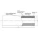 Труба PPR Blue Ocean PPR/Al/PPR армована алюмінієм 20х3,0 SD00009589 фото 4