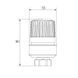 Термоголовка M30x1.5 Koer KR.1334 (KR2843) KR2843 фото 2