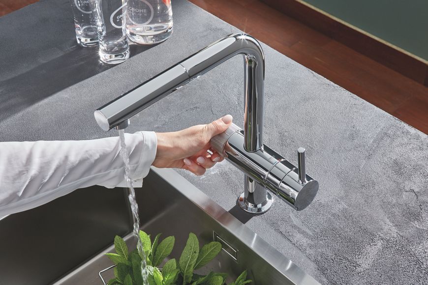 Комплект змішувача для кухні із фільтром Grohe Blue Pure (30382000) 30382000 фото