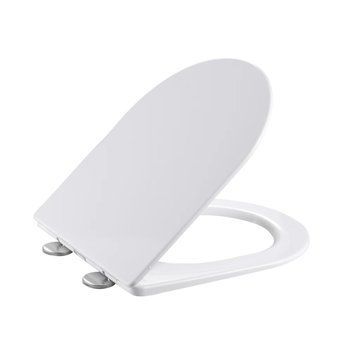 Сиденье для унитаза Qtap (Taurus 520) 455x365x38 мм, White, с микролифтом, Slim Duroplast, Quick Release QTSC179W49384 SD00055508 фото
