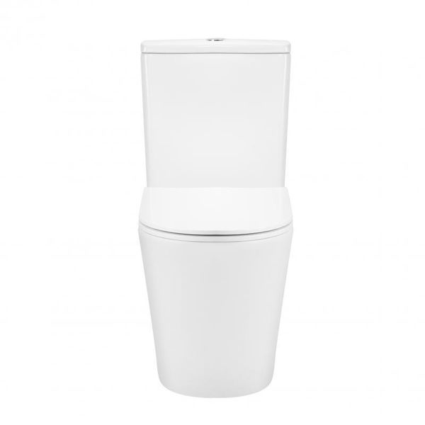 Унітаз-компакт Qtap Scorpio безободковий Ultra Quiet з сидінням Soft-close QT14222125AUQW SD00050897 фото