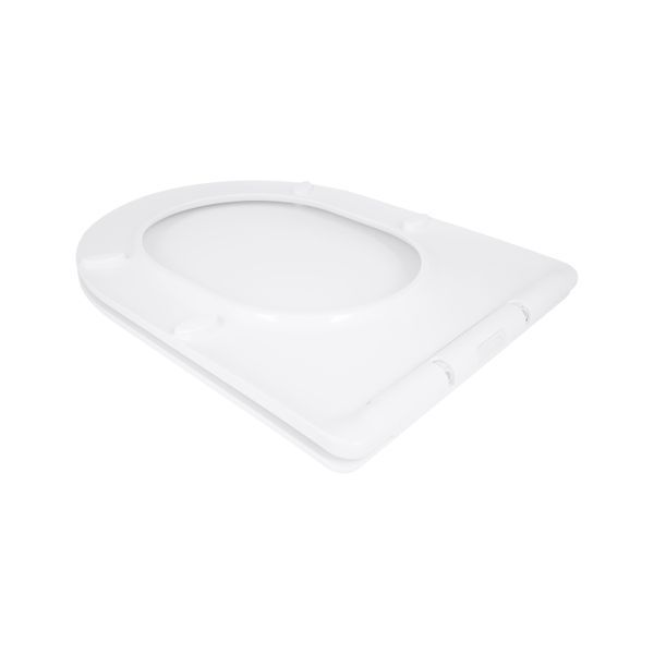 Сиденье для унитаза Qtap (Taurus 520) 455x365x38 мм, White, с микролифтом, Slim Duroplast, Quick Release QTSC179W49384 SD00055508 фото