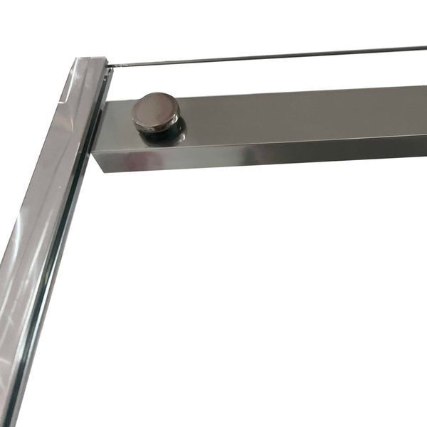 Душова кабіна без піддону KOER SR SC03-90x90x200-TR-02 прозоре скло EASY CLEAN 6мм SS COLOR (KR5680) KR5680 фото