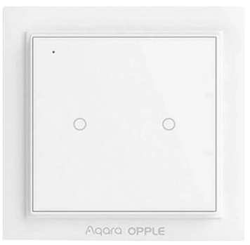 Розумний вимикач Aqara OPPLE Wireless Scene Switch Two Buttons White (WXCJKG11LM) 10855/13473 фото