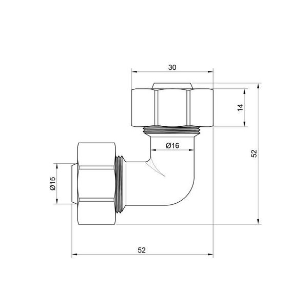 Куточок обтискний SD Plus 20 SD155W2020 SD00002722 фото