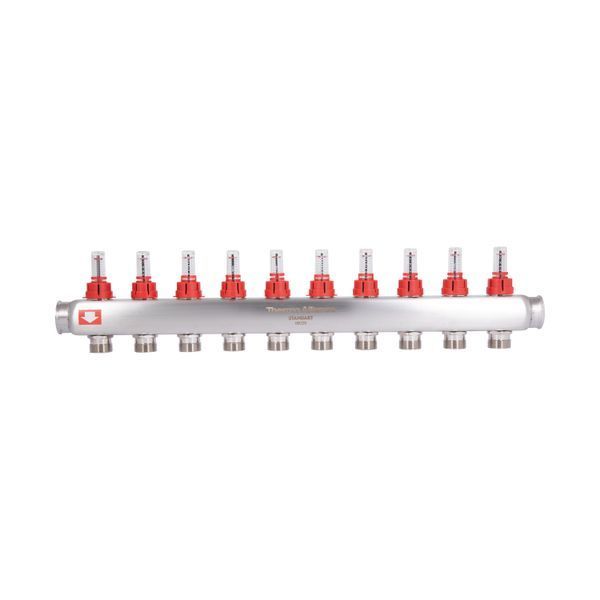 Колектор з витратомірами Thermo Alliance Standart 1" 10 виходів SD00410 SD00041509 фото