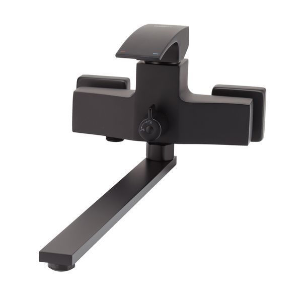 Смеситель для ванны с длинным изливом Koer KB-42007-05 (Цвет черный) (KR3457) KR3457 фото