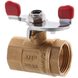 Кран шаровый СК 3/4" ГГБ Б/Н art. 602 (WP0110) WP0110 фото 1