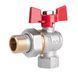 Кран шаровой "Американка" Thermo Alliance Standart 1/2" ВН угловой SD222NW15PN40 SD00021424 фото 1