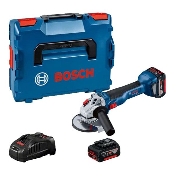 Кутова шліфувальна машина (болгарка) Bosch GWX 18V-10 Blue (0.601.9J4.004) 18285/48601 фото