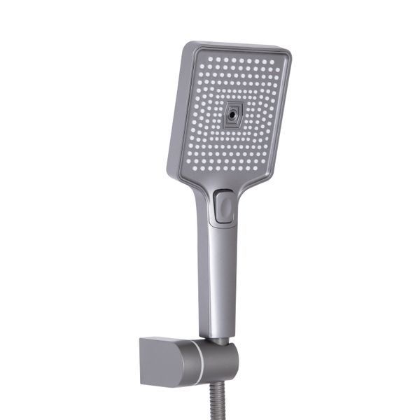 Змішувач для ванни Qtap Presto (з душовим гарнітуром) QTPRE259GRP45584 Gunmetal Black SD00051708 фото