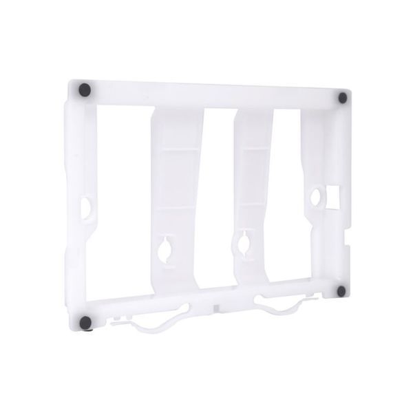 Рамка крепления кнопки смыва Qtap 229х20х150 мм White для инсталляции Standard QTSTD167W49821 SD00055945 фото