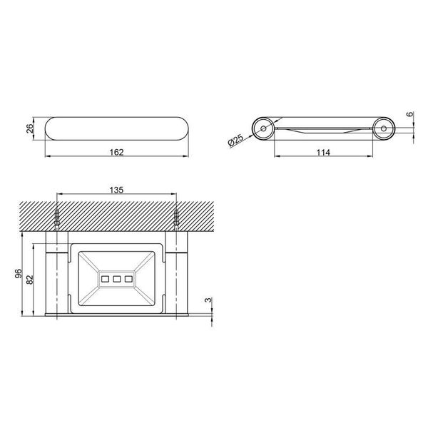 Мильниця Qtap Scorpio настінна QTMDK4102103C Chrome SD00042774 фото